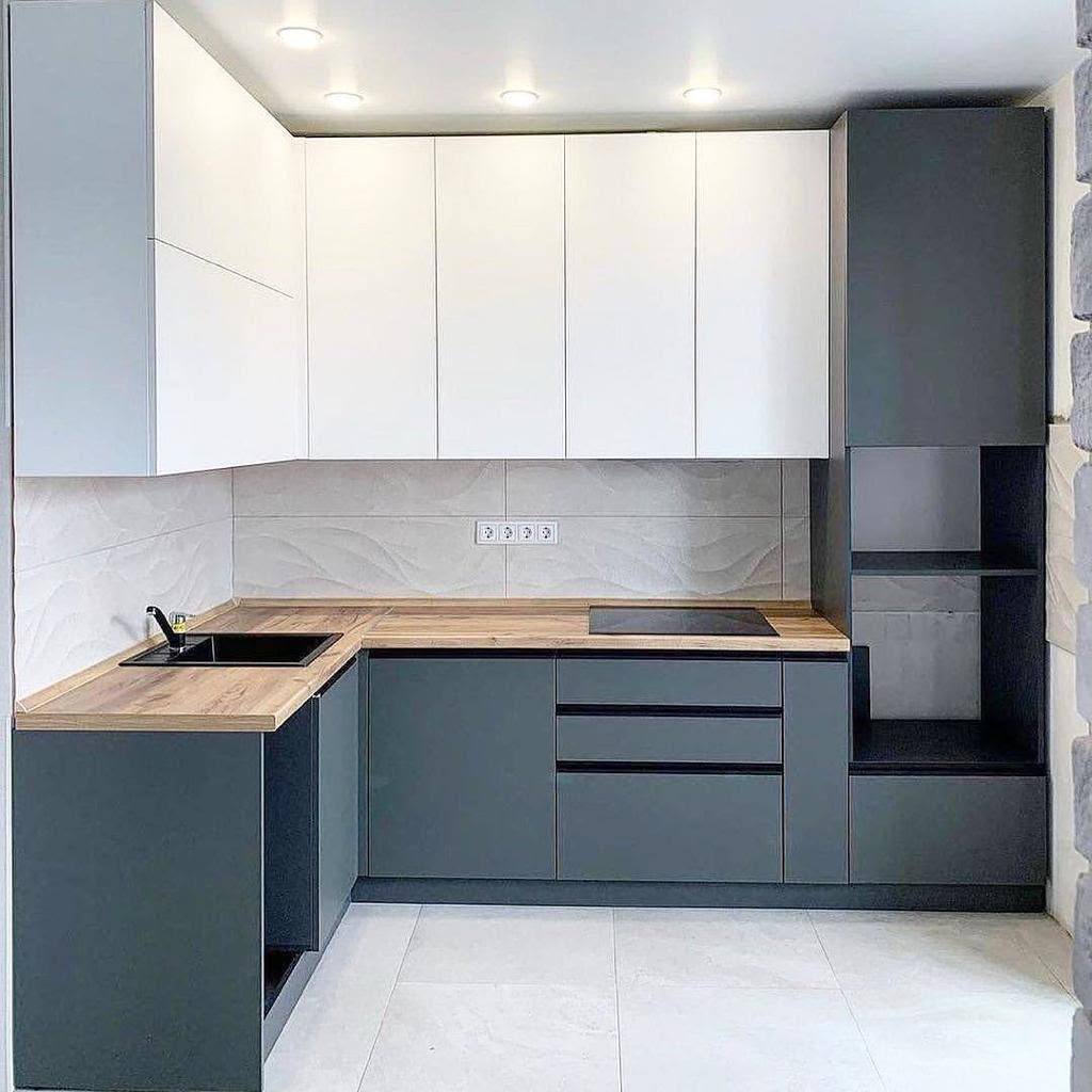 Реализованная кухня LU Design по индивидуальным размерам